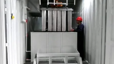 Máquina de hielo en bloque de contenedores de precio razonable de alta calidad de 5 toneladas